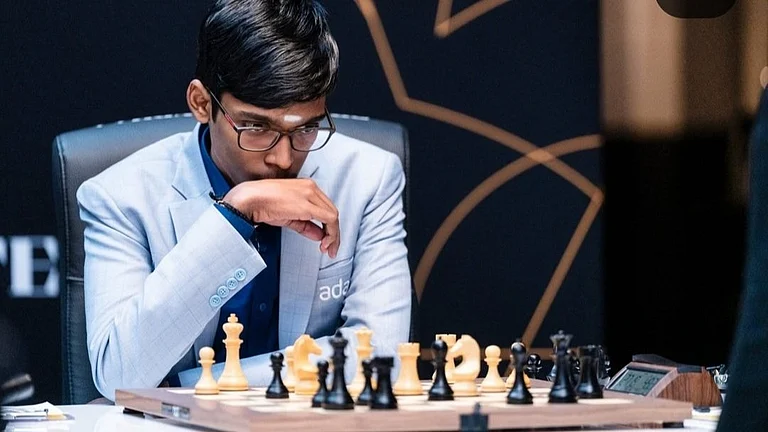 File photo of India's 18-year-old chess grandmaster R Praggnanandhaa. - File